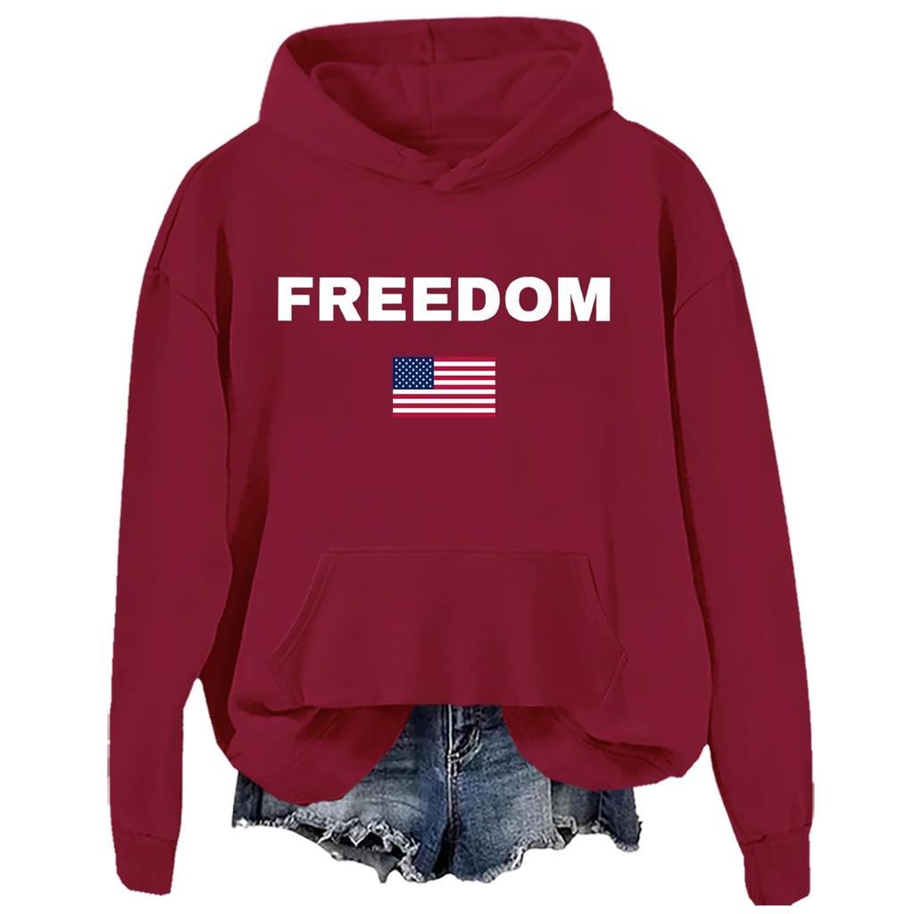 Women's Fashionable And Casual Long Sleeved Printed Round Neck Sportswear Pullover, Slim Fit T-shirt Top