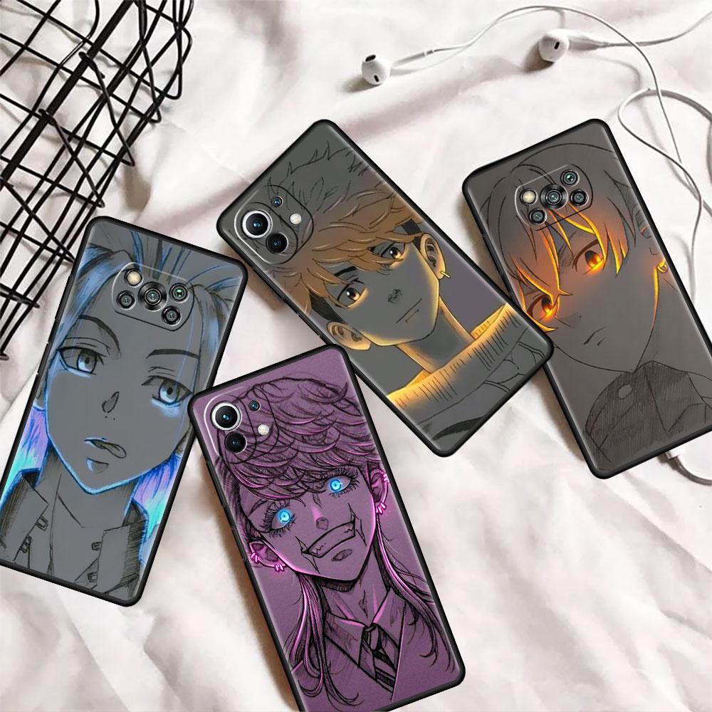 Чехол для Xiaomi Mi Poco X3 NFC M4 F3 C40 11 11T 10T Pro 12 9T 9 10 Lite, мягкий чехол на заднюю панель телефона, японское аниме, Токио Мстители