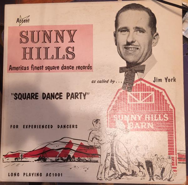 Виниловая пластинка JIM YORK - Square Dance Party AC1001 Sunny Hills 1958 UK Folk Б/у