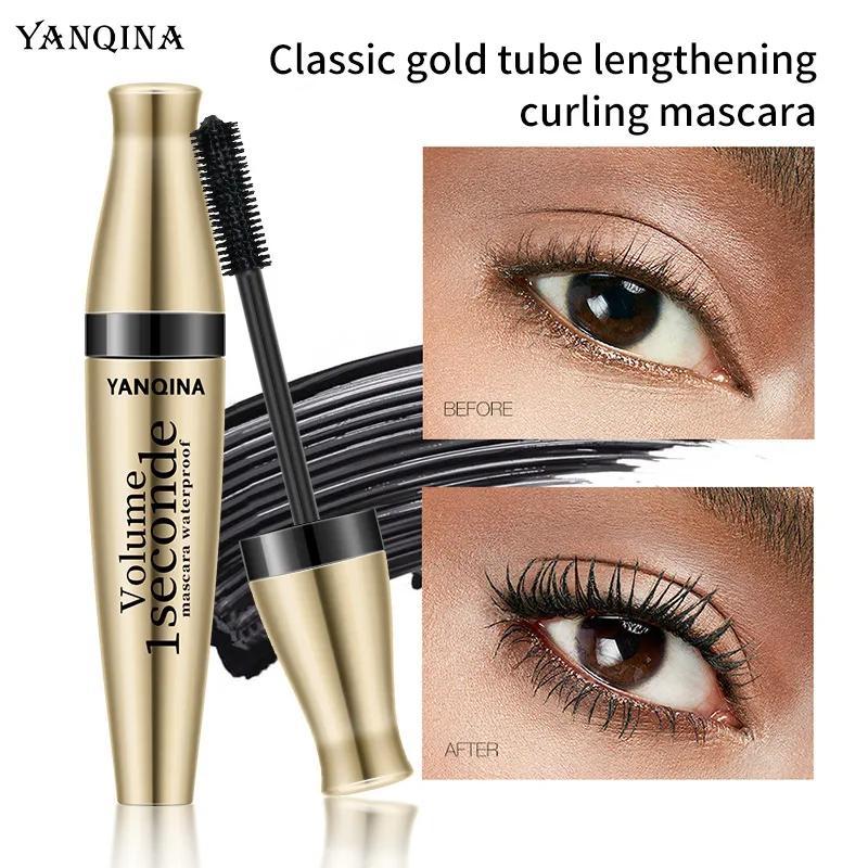 4D Fiber Mascara Длинные черные ресницы для наращивания ресниц Водостойкий макияж для глаз Наращивание ресниц 4D Silk Fiber Lash Mascara Rimel