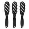 3 шт. Мужская распутывающая, формирующая расческа для волос, 9 рядов, изогнутая, съемная, расческа-гребень, инструмент для укладки волос для сушки феном