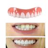 Dentures for Men and False Teeth Temporary Repair Denture Easy To Adjustable and Practical Whitening for Teeth Dentures, Women, Self-made Adhesive,