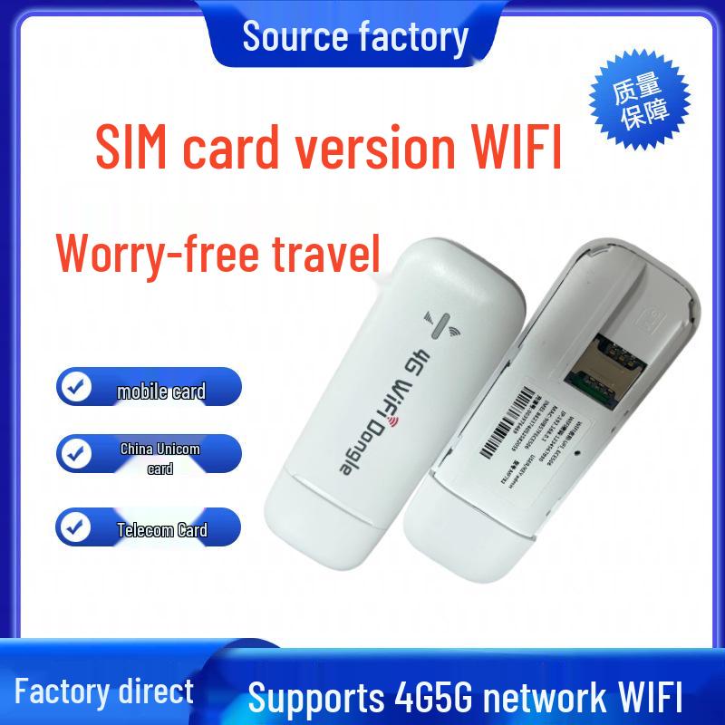 Портативный 4G USB WiFi-модем со слотом для карты для беспроводного интернета, UFI без драйверов и функцией автомобильного роутера