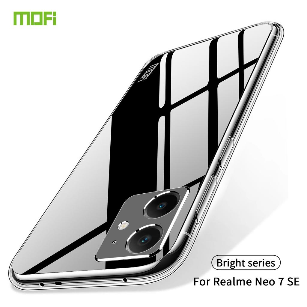 For Realme Neo7 SE 5G Clear Phone Case MOFI Ultra-Thin TPU Phone Back Cover