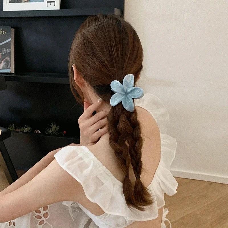 Цветочные заколки для волос Летние пляжные женские дорожные заколки для волос в стиле бохо Шпильки для волос для девушек Модные аксессуары для волос Заколки Головные уборы