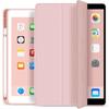 Case for iPad 10.2" 2021/2020/2019 (9th/8th/7th gen.), with stylus holder, Rose Gold