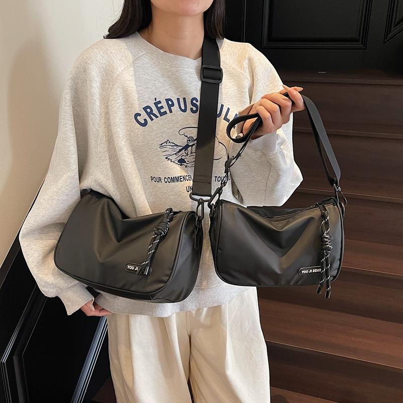 Сумка через плечо женская сумка через плечо однотонная большая вместительная сумка-мессенджер