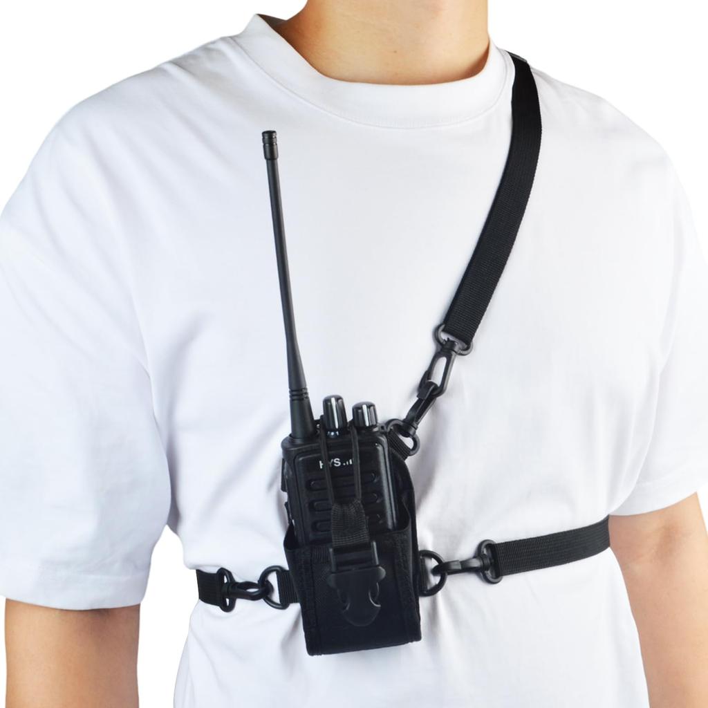RadioTransceiver Case Holder Pouch for Amateur Radio, Professional Use, and Low-Power Transceivers