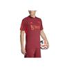 adidas Мужская тренировочная майка Manchester United Tiro 23 темно-красная IA7245