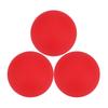 6.5cm 3PCS Thud Juggling Balls Juggling Ball Set for Beginner & Professionals Red