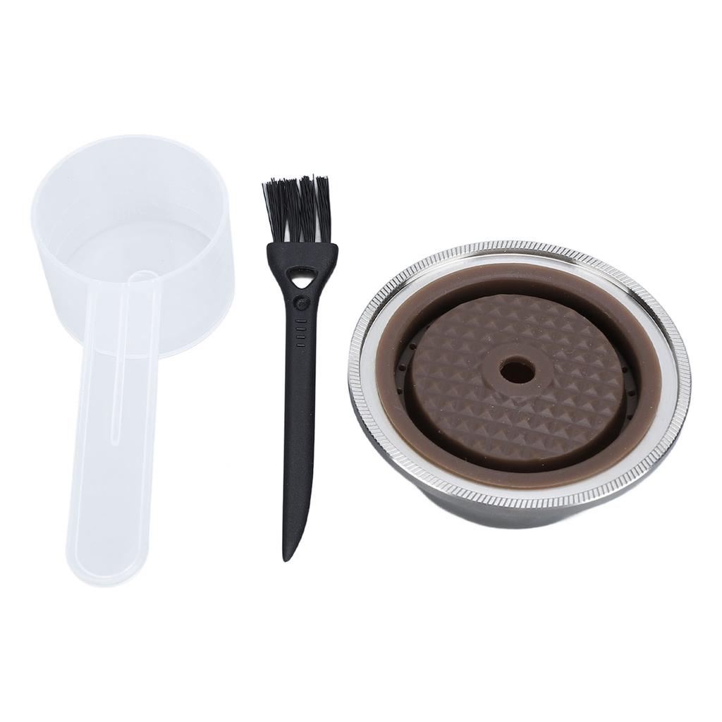 Кофейные капсулы из нержавеющей стали 304 предотвращают проливание, заправляемые кофейные капсулы, постоянные, многоразовые