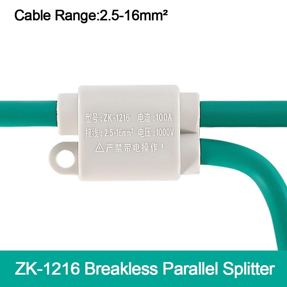 No Disconnection Quick Terminal Block High Power Wire Connector High Power Splitter  Electrical