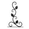 Wall-mounted Retro Garden Planter Hooks Flower Basket Bracket Metal Plant Bracket Wall Hanging Hook