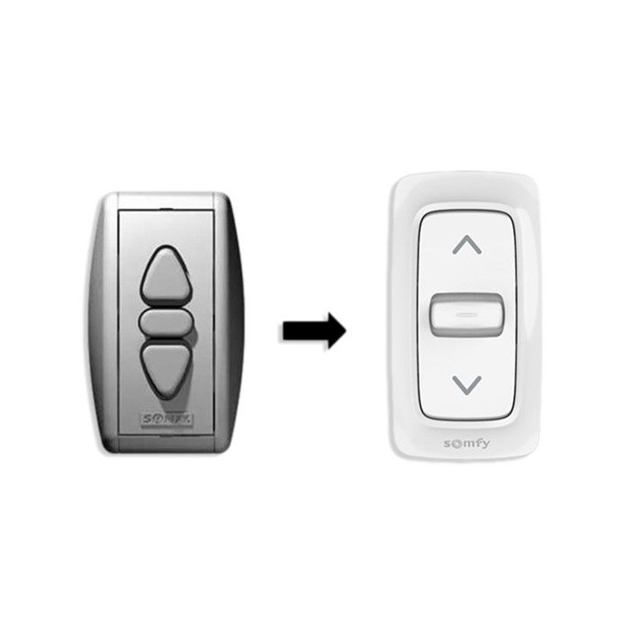 Bouton filaire Somfy Inis 1800511A pour volets roulants et stores