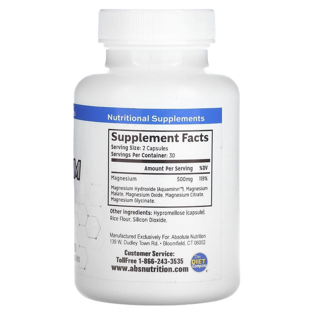 Комплекс магния, 60 капсул (250 мг на капсулу)