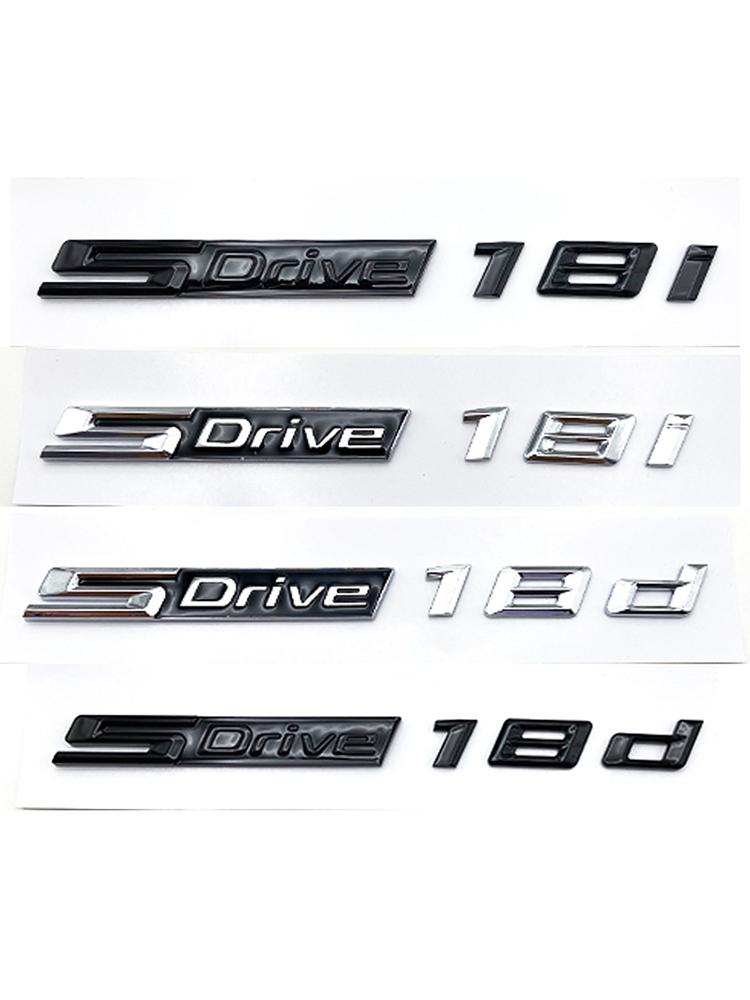 Автомобиль 3D ABS SDrive 18i 18d Логотип Крыло Кузов Багажник Значок Эмблема Наклейки Стикер Для X1 X3 X5 Z4 E48 F48