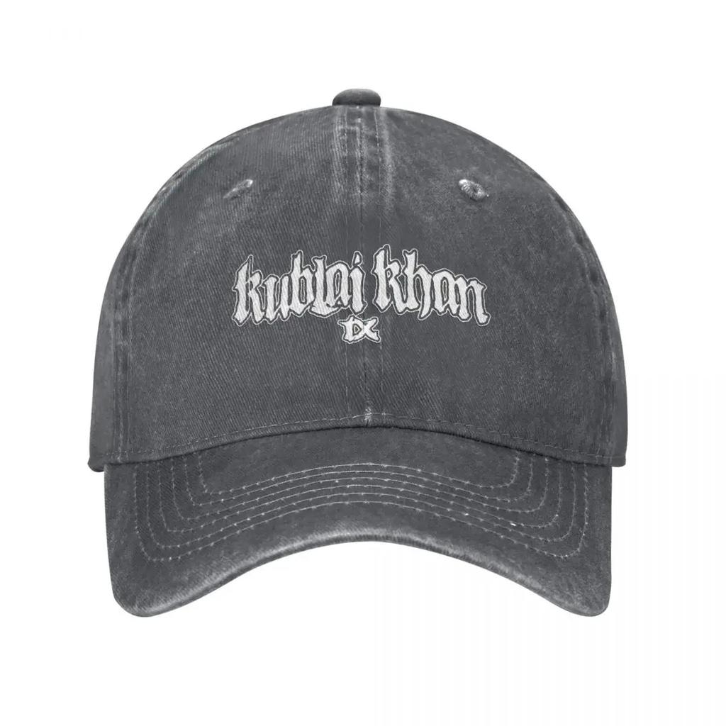 Kublai Khan TX Baseball Cap custom Hat Mountaineering Icon Ball Cap Unisexs Hats Womens