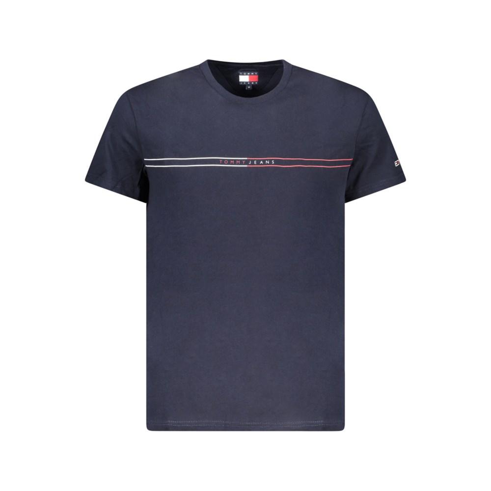 Tommy Hilfiger T-Shirt slim fit round neck 100% cotton blue