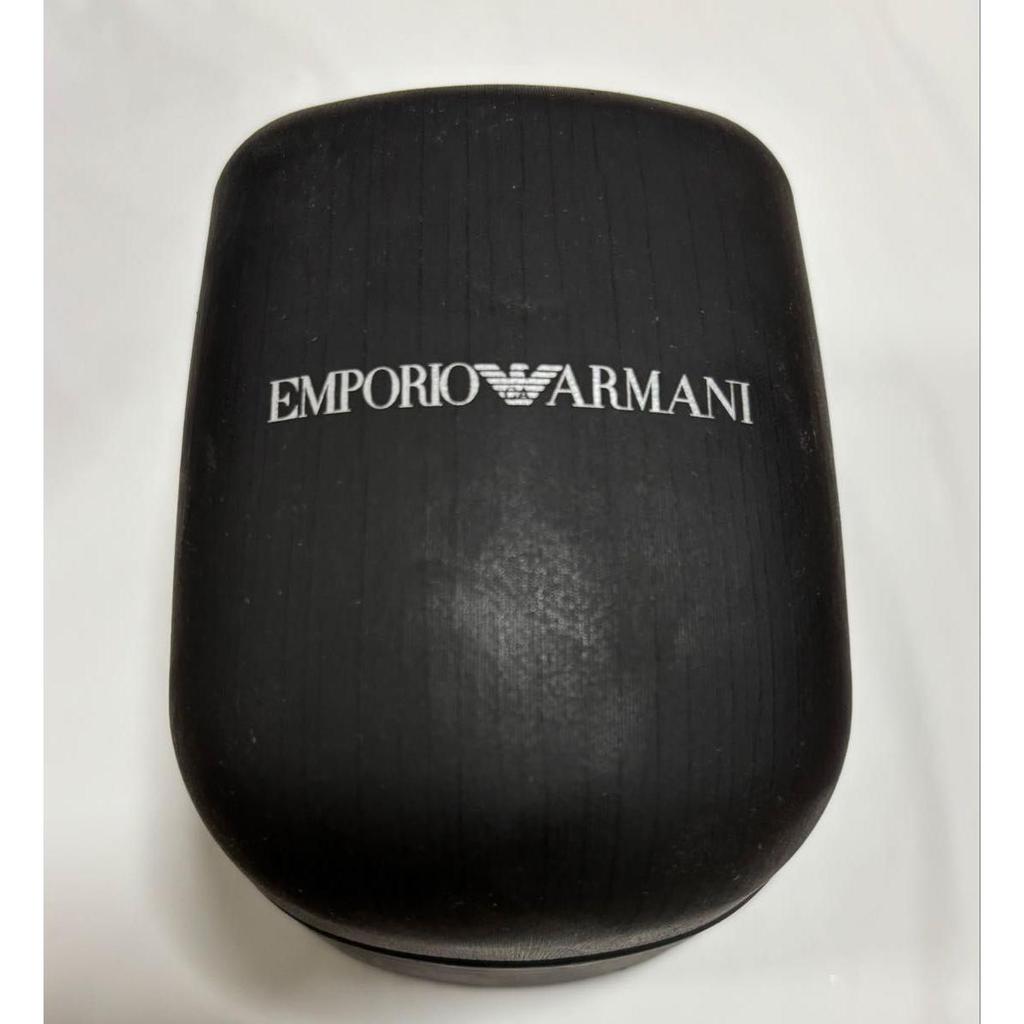 Б/у часы Emporio Armani кожаный ремешок [батарея не менялась]