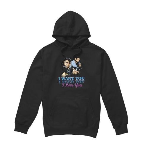 Elvis Presley Unisex Adult I Want You Hoodie