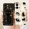 For Oppo A6s CPH2789 Cute Cat Flower Cartoon Phone Case For Oppo A6s 4G CPH2815 OppoA6s A 6S 5G Soft Silicone Covers Bumpers