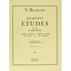 Виттнер Бланк: 40 этюдов Том 1 (Учебник по кларнету) Издательство LeDuc