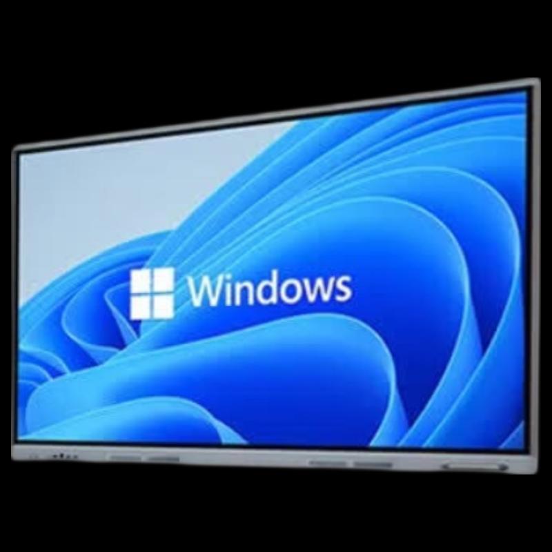 Lenovo 55-дюймовая интерактивная плоская панель 4K с Windows (Китайская версия)