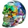 Стеклянная статуэтка предмет удачи K9 череп череп череп разноцветные хрустальные украшения подарок годовщина