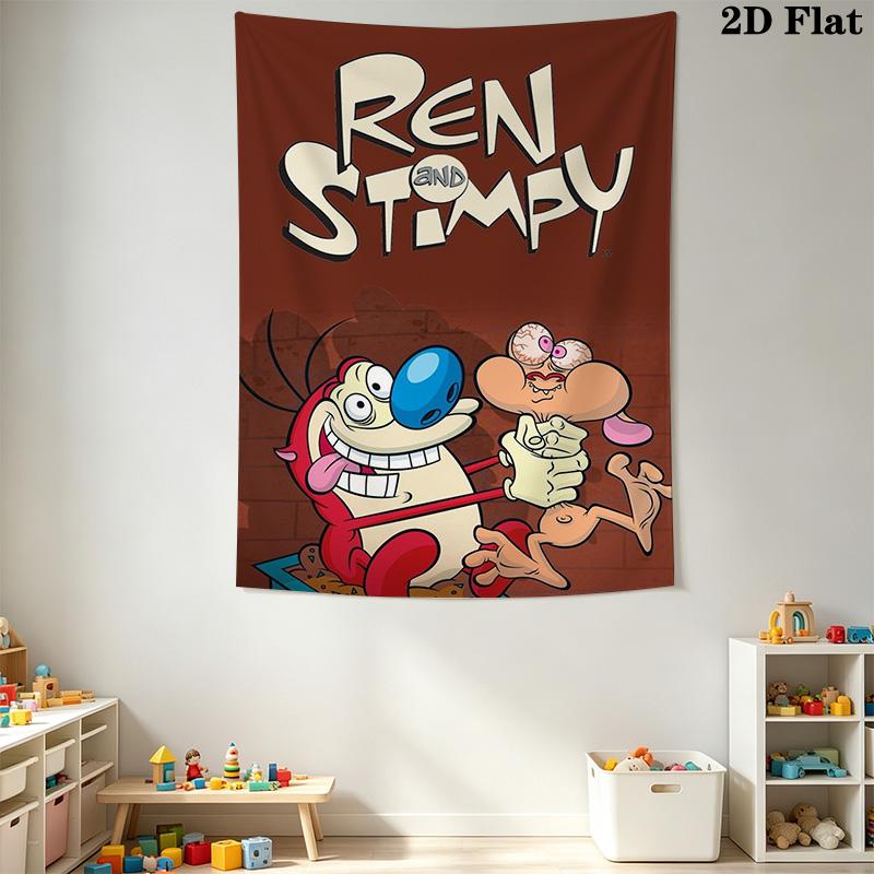 Big-Nosed Charming Cartoon Character Pattern Home Decor Tapestry, Wall Hanging, Decorative RV Wall Cloth.ZGT0914153