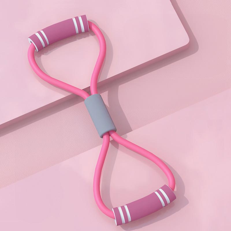 8 Shaped Resistance Bands Athletic Workout Elastic Band At Home Yoga Fitness Rubber Pull Rope Yoga Training Exercise Gym Equipment
