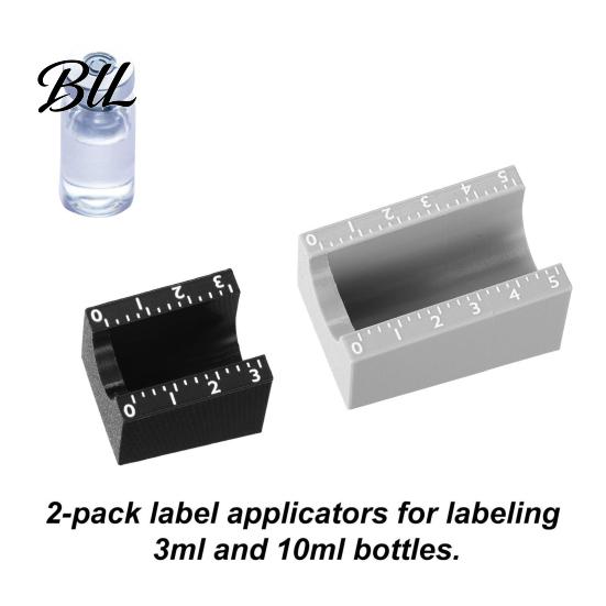 Home Storage Labeler Vial Label Applicator for 3ml 10ml Vials Bottle Labeling Medicine Application Tool Small Jars Essential Oils Containers
