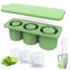 Ice Cube Tray for 30oz Cup Tumbler 30oz Cup Cylinder-Shaped Silicone Ice Mold with Lid 30oz Cup Accessories