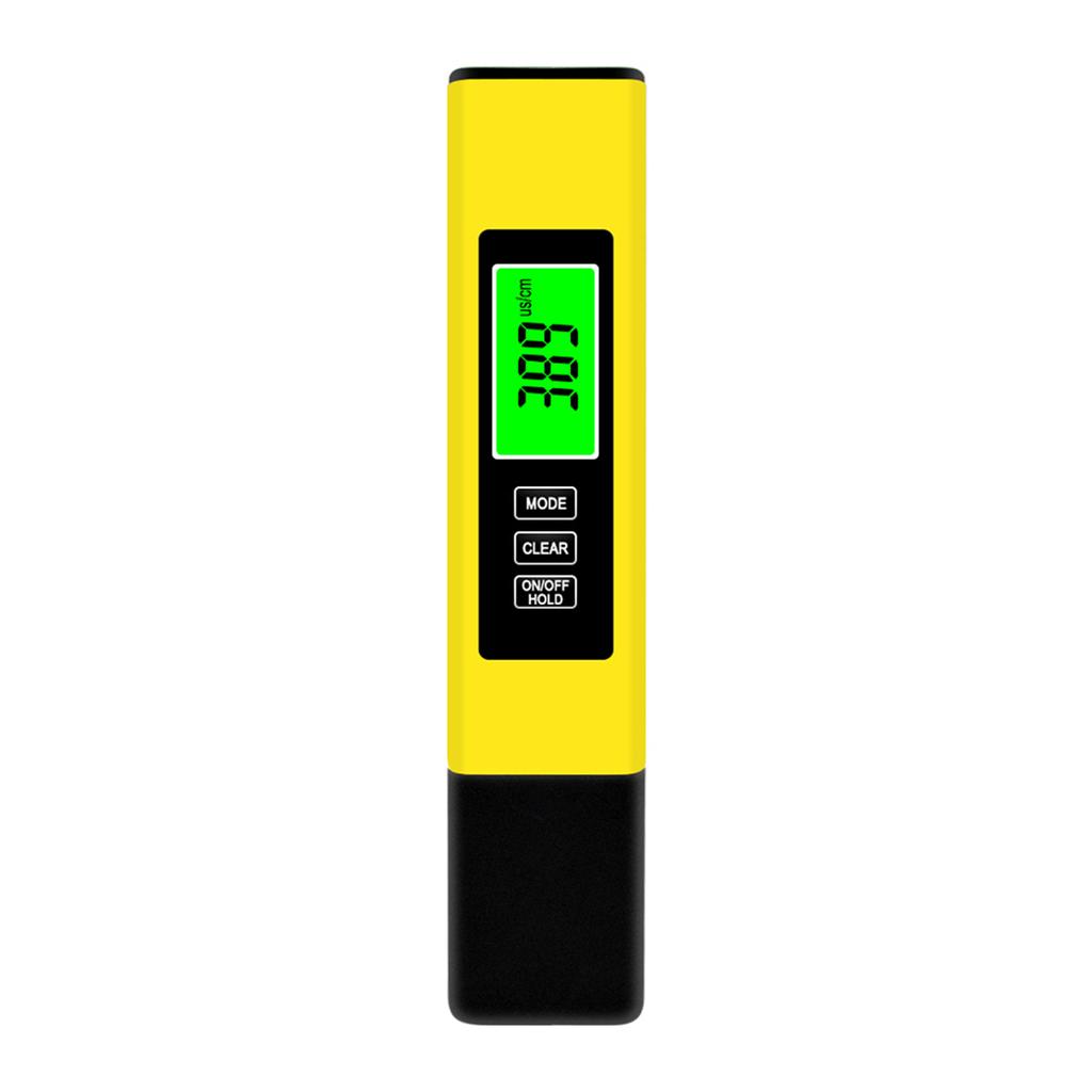 3 In 1 Water Quality Tester Water Quality Analyzer TDS/EC/Temperature Meter Data Hold Backlight