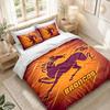 Bedding Set 1 Duvet Cover 2 Pillowcases Brisbane Broncos Print Bedroom Home Decoration