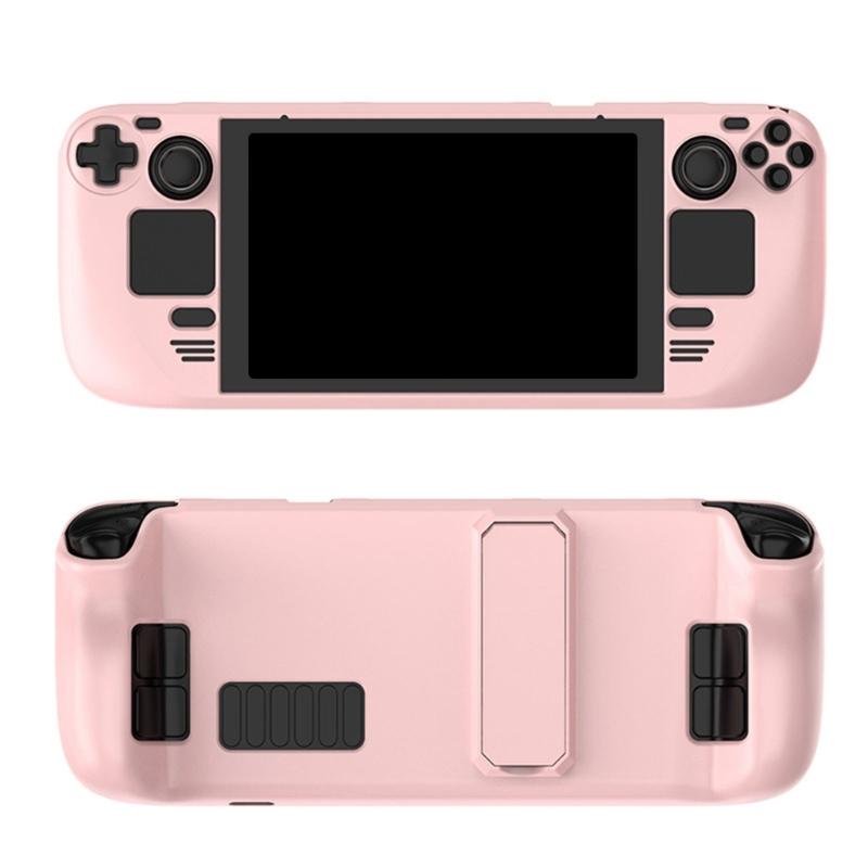 PC Cover Protective Case Game Console Shell with Foldable Bracket Scratchproof Housing Gaming Accessories