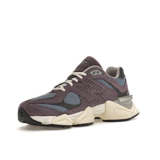 New Balance 9060 Shadow кроссовки унисекс фиолетовые арктически-серые серебристо-металлические U9060SFA