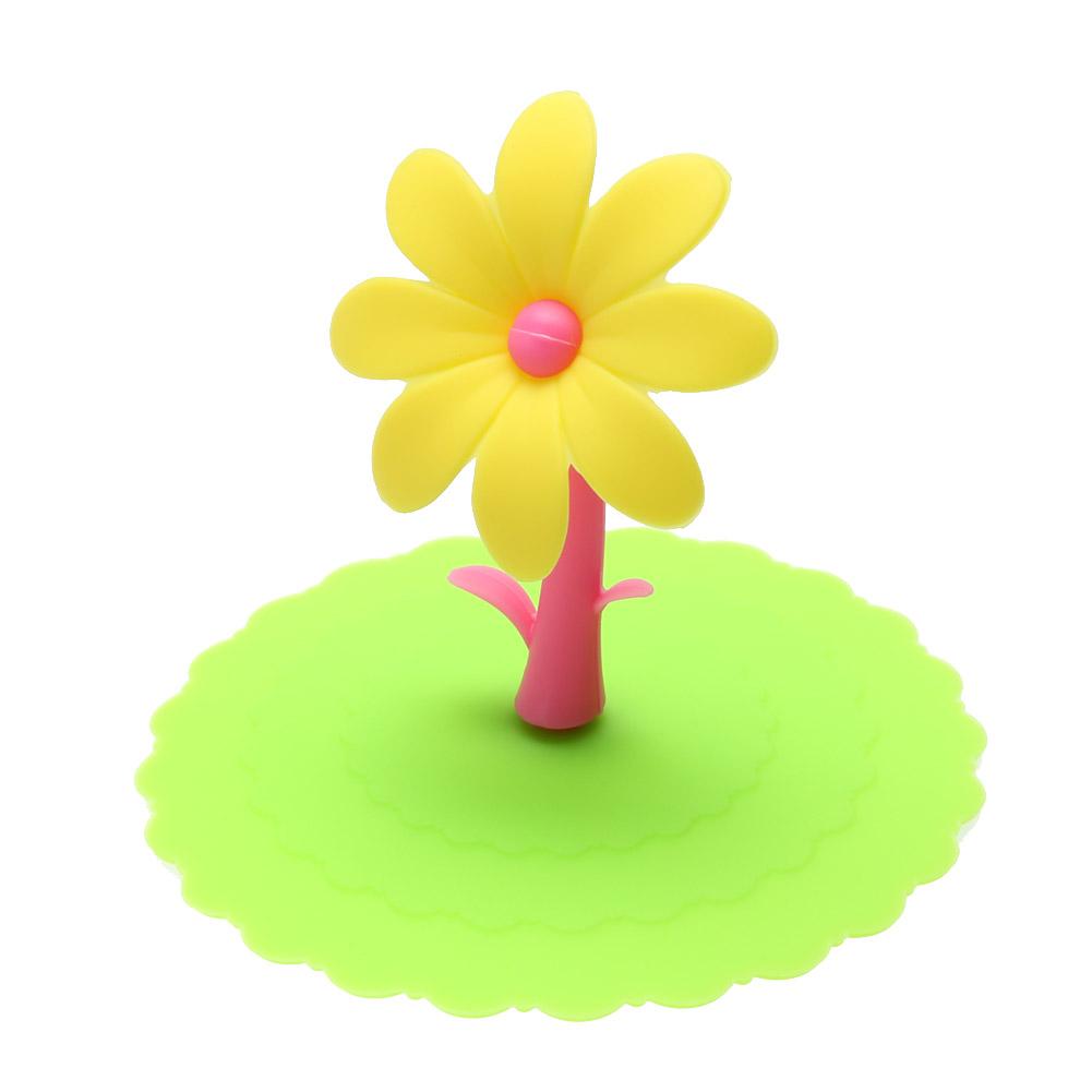 1 шт. крышка чашки подсолнечника пылезащитная многоразовая силиконовая крышка чашки для питья DIY изоляционная защита от пыли крышка чашки домашняя посуда для напитков крышка