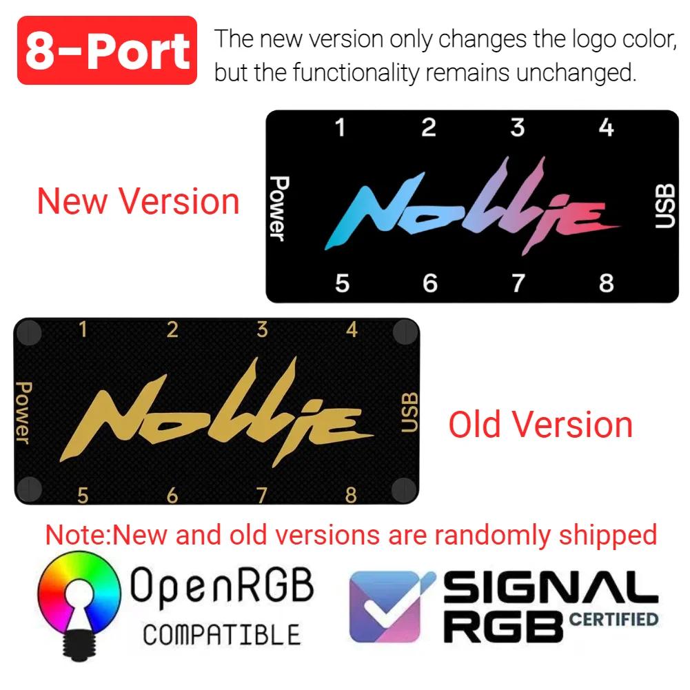 5 В 3PIN ARGB контроллер 8-канальный адресуемый ARGB разветвитель поддержка SignalRGB OpenRGB SATA питание для расширенного интерфейса материнской платы