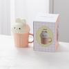 Cartoon Creative Ice Cream Cone Cup Cute Home Girl Water Cup High Value Mug Breakfast Milk Cup