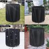 Oxford Cloth Firepit Cover Heavy Duty Waterproof UV Resistant Dust Rain Snow Leaf Protection Outdoor