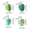 4PCS Creative Green Turtle Leaf Fridge Magnet for Kitchen Message Board Refrigerator Magnet Sticker Gift Home Decoration