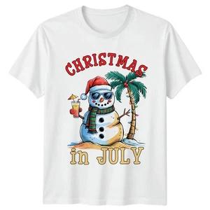 Christmas In July T-Shirt Summer Christmas Christmas Gift For Him And Her