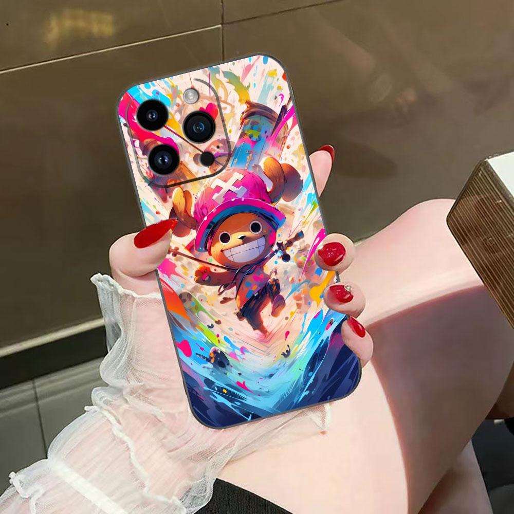 Чехол для телефона One Piece Monkey D Luffy Nina для iphone Apple 17 AIR 16E 16 15 14 13 12 11 Pro XR Max 8 7 Plus TPU Чехол Funda