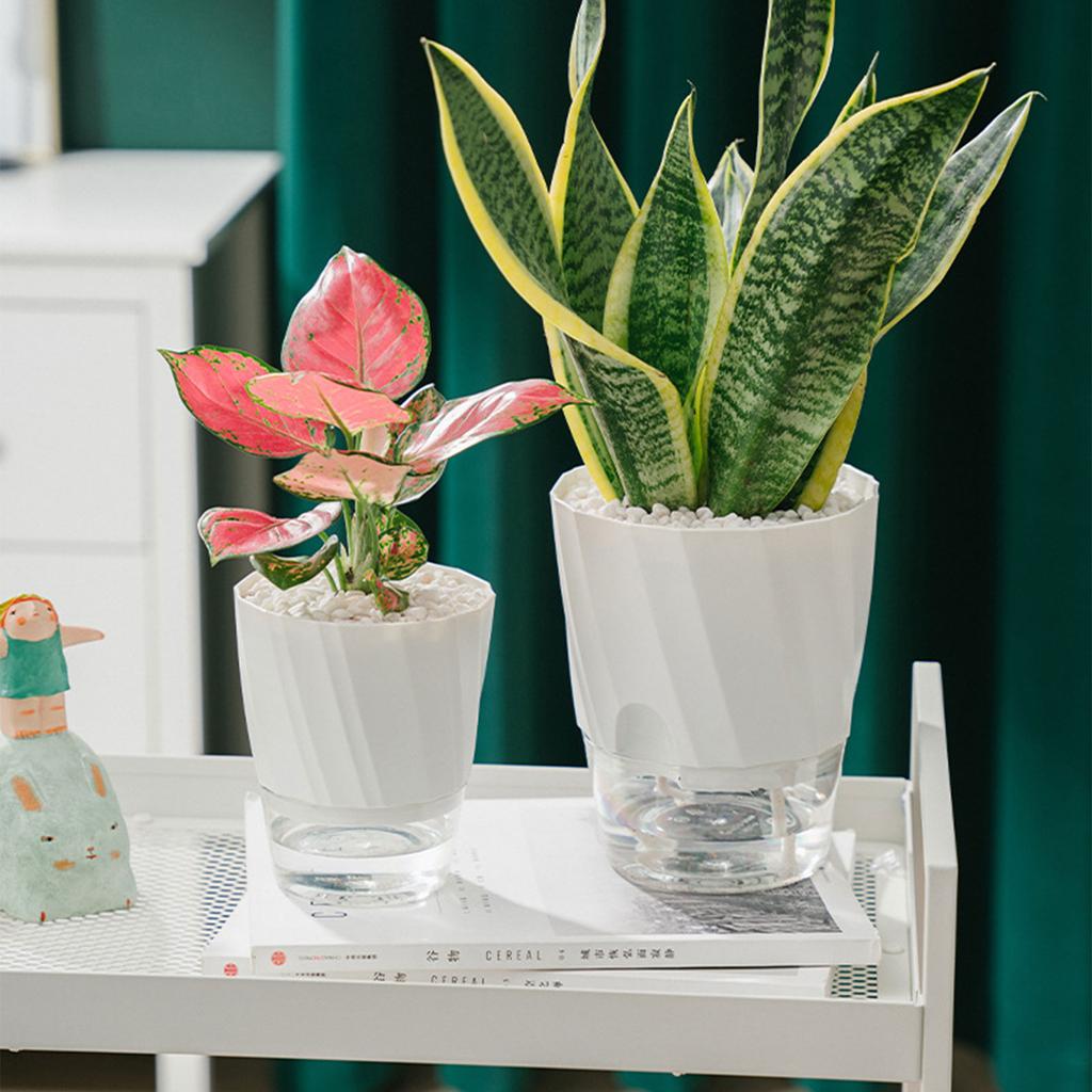 Ленивый цветочный горшок, автоматическое впитывание воды, контейнер для организации растений для внутреннего и наружного сада, двора, органайзера для растений