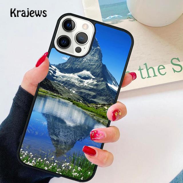 Аниме Природный Пейзаж Мягкий Чехол Для Телефона Для iPhone 17 Air 16 15 14 Max Plus 11 12 13 Pro Max Чехол Для Телефона Fundas