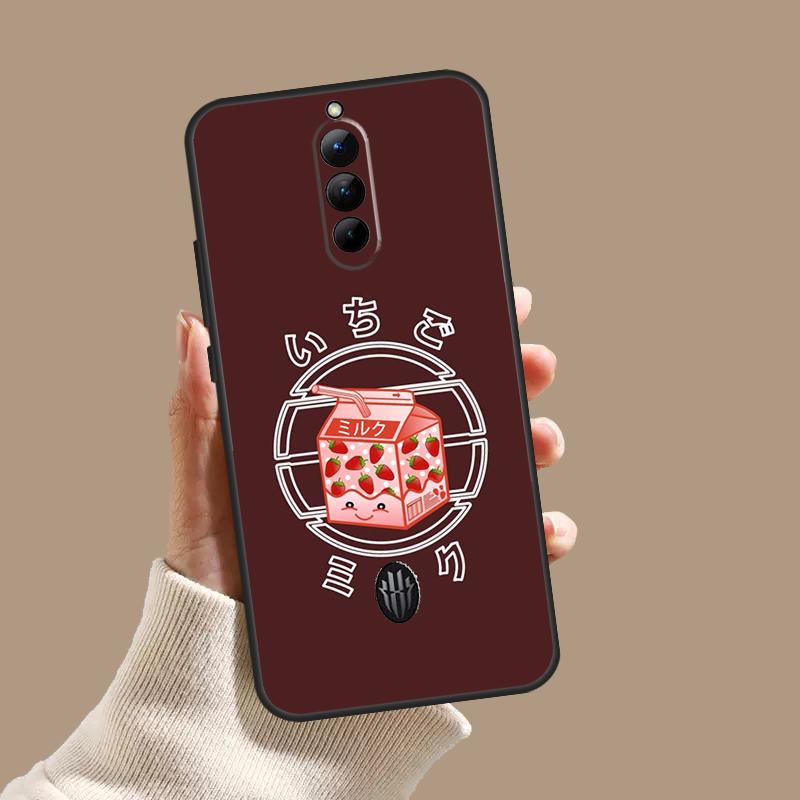 Милый чехол-коробочка клубничного молока для ZTE Nubia Red Magic 10S 9S 8S 8 9 10 11 Pro Plus 6 7 6S 7S Pro 5G 6R 10 Air