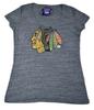 Touch By Alyssa Milano Женская футболка NHL Chicago Blackhawks Новая S, M, L