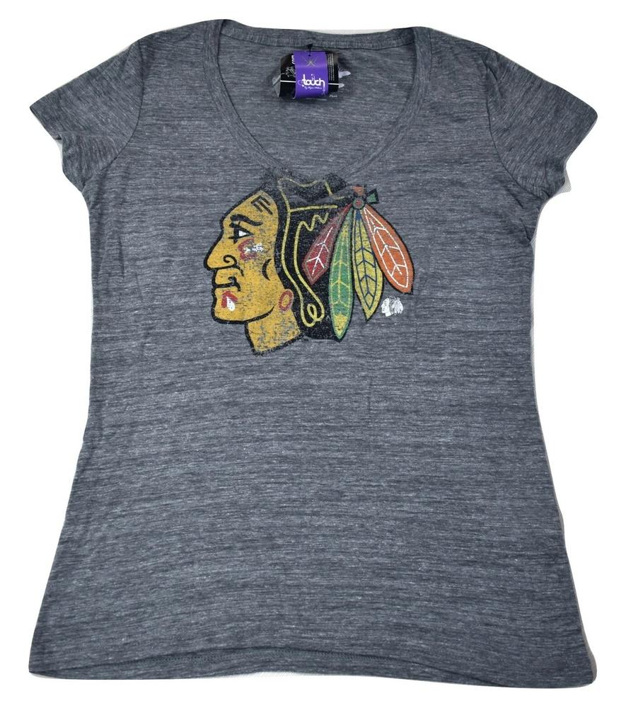 Touch By Alyssa Milano Женская футболка NHL Chicago Blackhawks Новая S, M, L