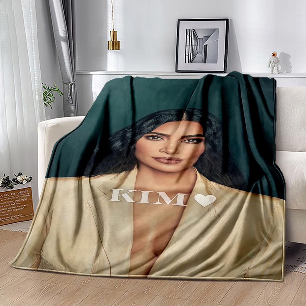 Kim Kardashian1 Blankets are suitable for living rooms,making them an ideal choice for outdoor travel and gifts.