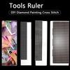 Diamond Painting Tools DIY Diamond Painting Cross Ruler  Diamond Embroidery Accessory
